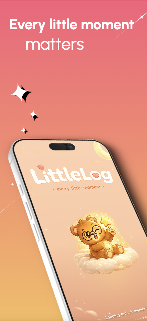 LittleLog splash — every little moment